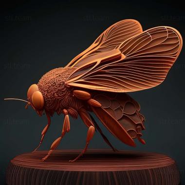 3D model Drosophila suzukii (STL)